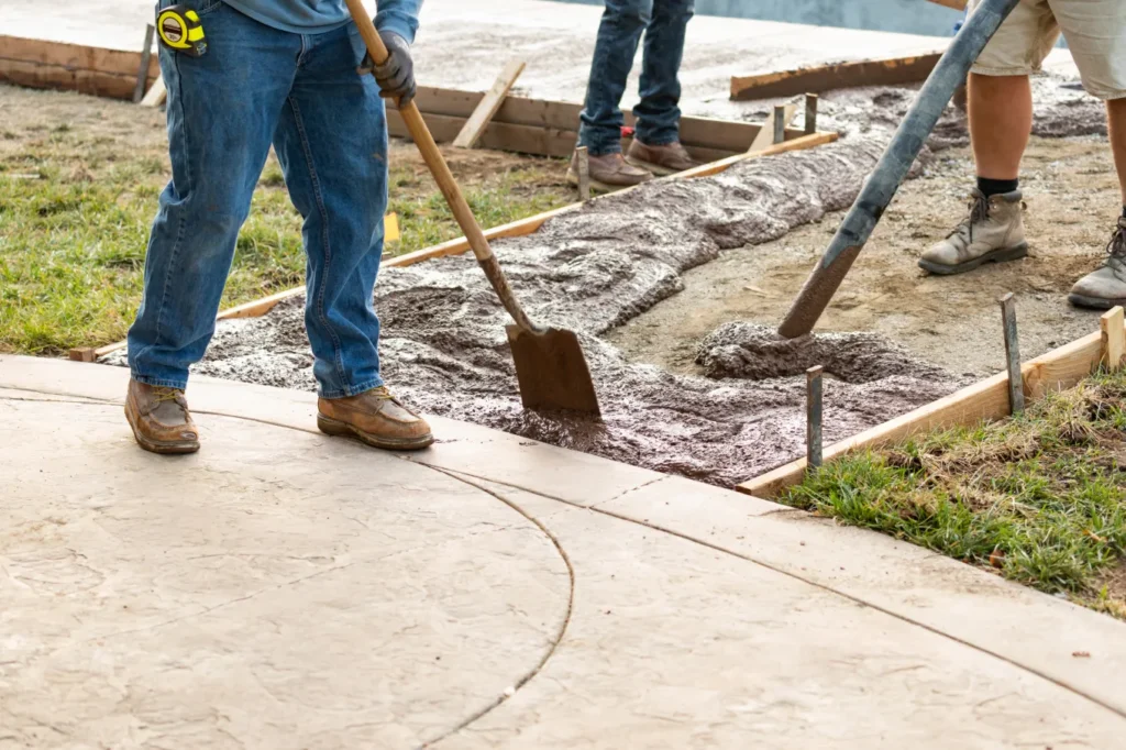 Concrete Patio Stampford