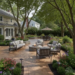 concrete patio stamford