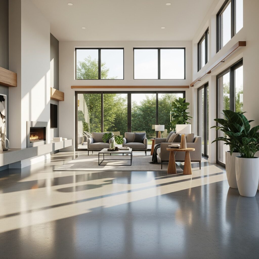 concrete flooring stamford